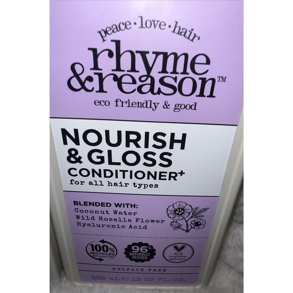 Rhyme & Reason Nourish & Smooth Shampoo & Conditioner Dull Frizzy Hair Serum - Picture 6 of 6